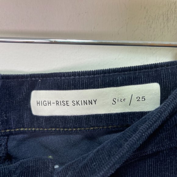 Anthropologie Pilcro High-Rise Skinny Corduroy Pants sz 25 - Picture 9 of 16